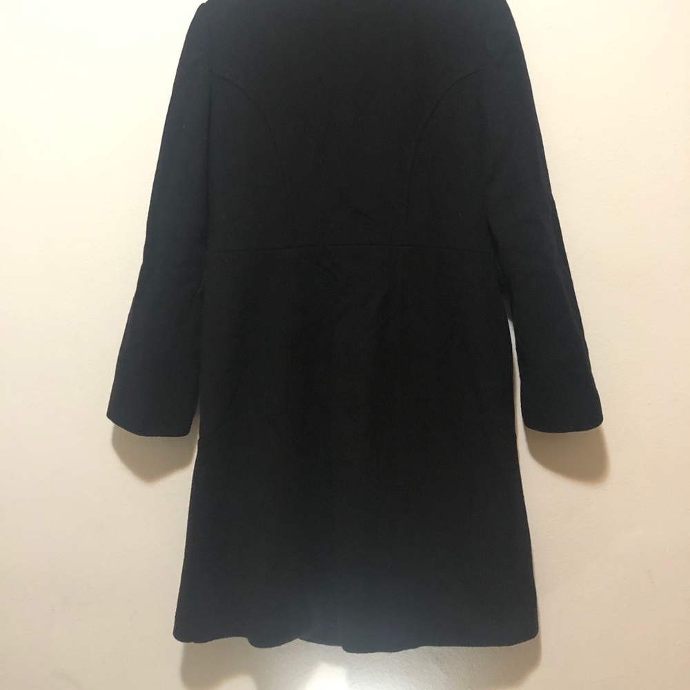 DKNY wool black wool cocoon Coat M